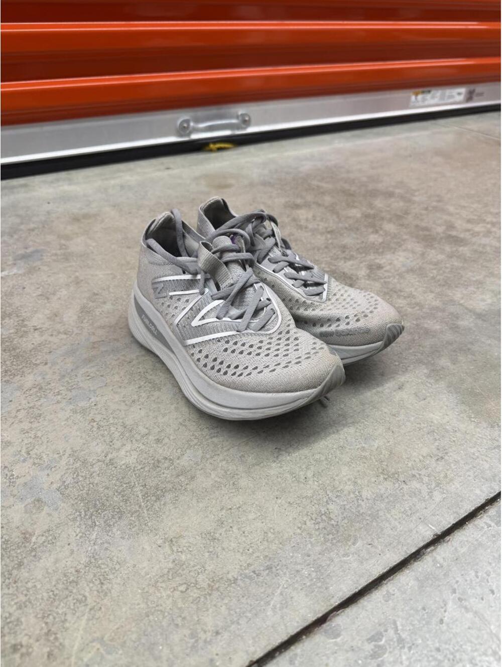 New Balance FuelCell SuperComp Low 'Nimbus Grey' running gym shoes size 6 WOMENS